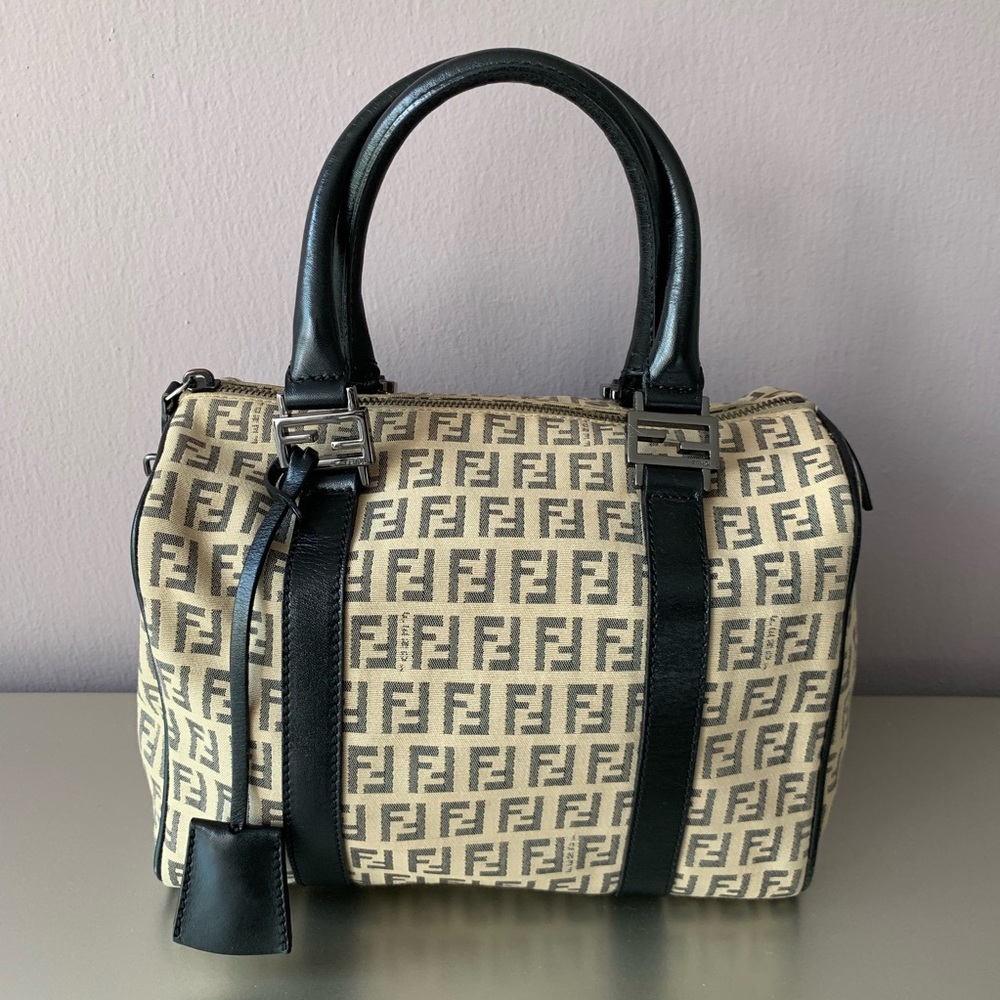 FENDI Zucca Speedy 25